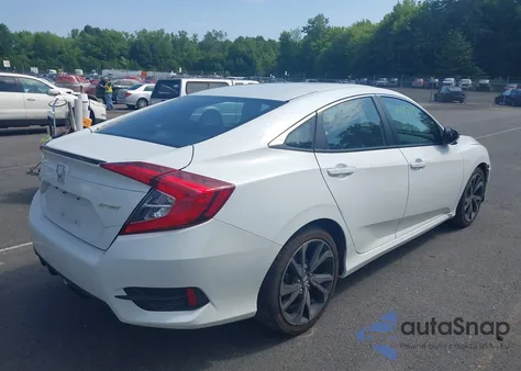 2020 Honda Civic Sport from USA, damaged, VIN 2HGFC2F88LH591528